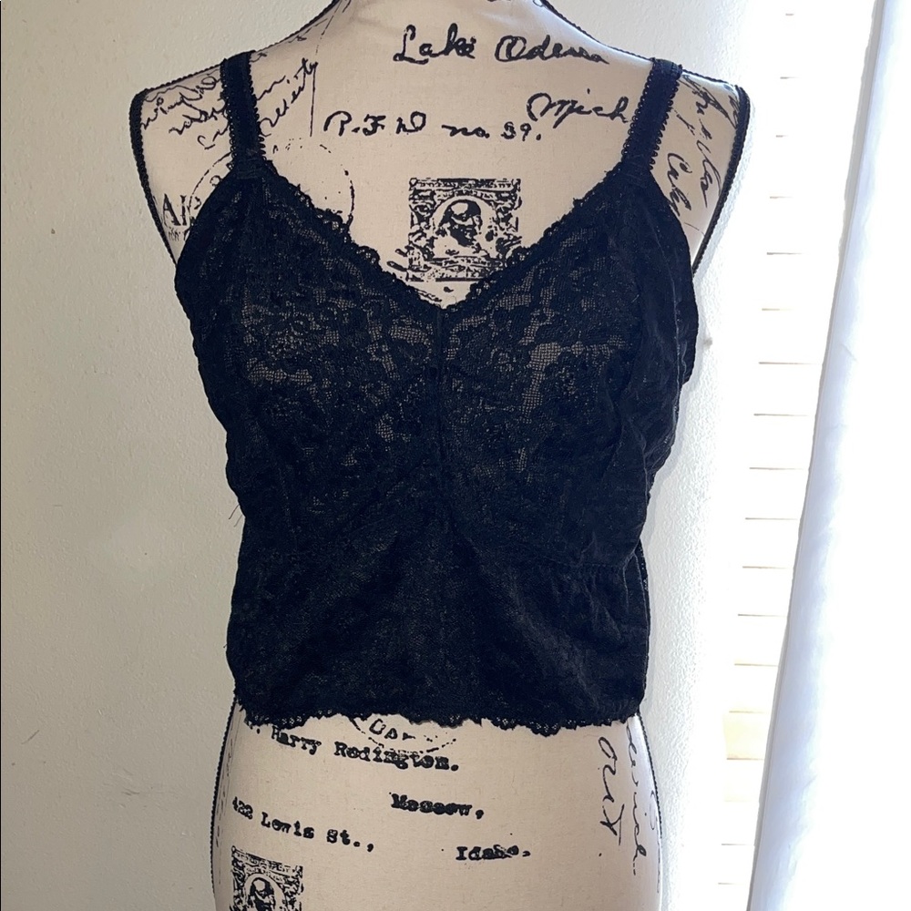 Torrid Black Lace Bralette